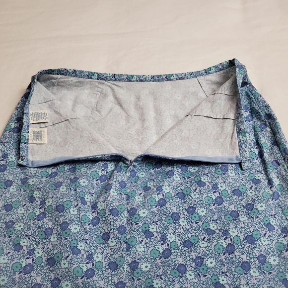 Cherokee Spring Collection Vintage 90's Skirt Boho Delicate Floral Print Size 12 - Picture 3 of 9